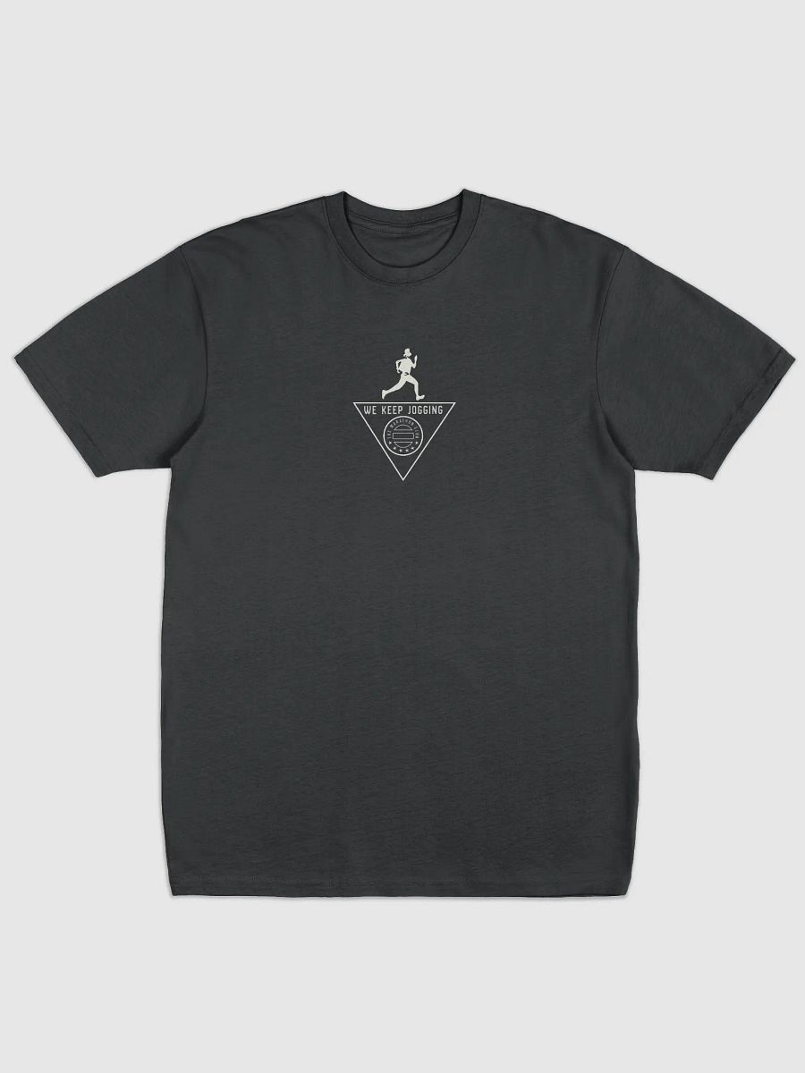 We Keep Jogging Emblem Men's Tee product image (1)