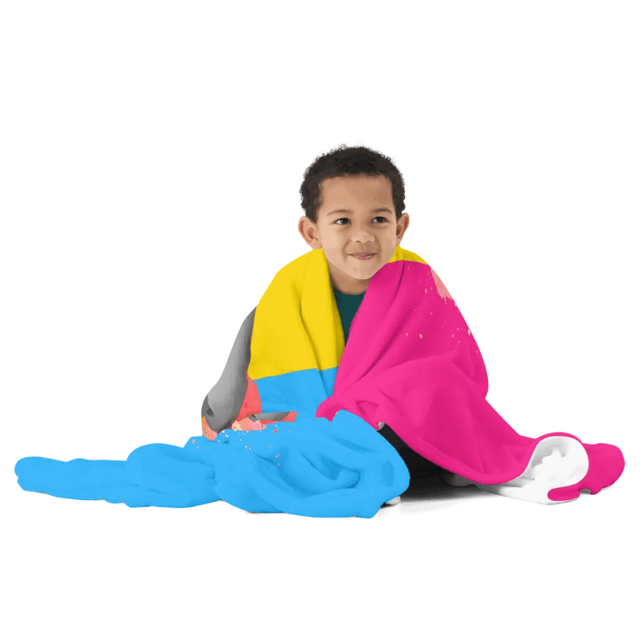 Pansexual Pride Fox Blanket (2023) product image (12)