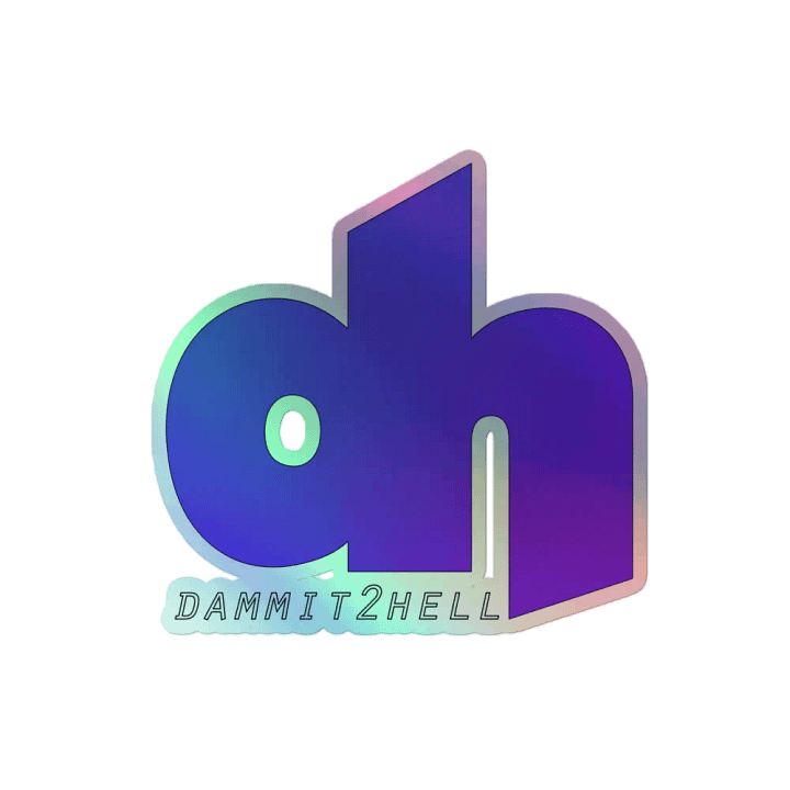 d2h Logo Hologram Sticker product image (2)