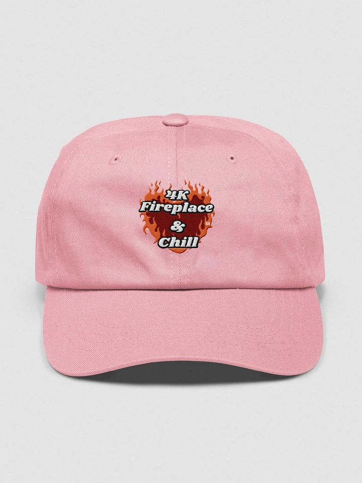 Flaming Heart - 4K Fireplace & Chill | Embroidered Cap product image (13)