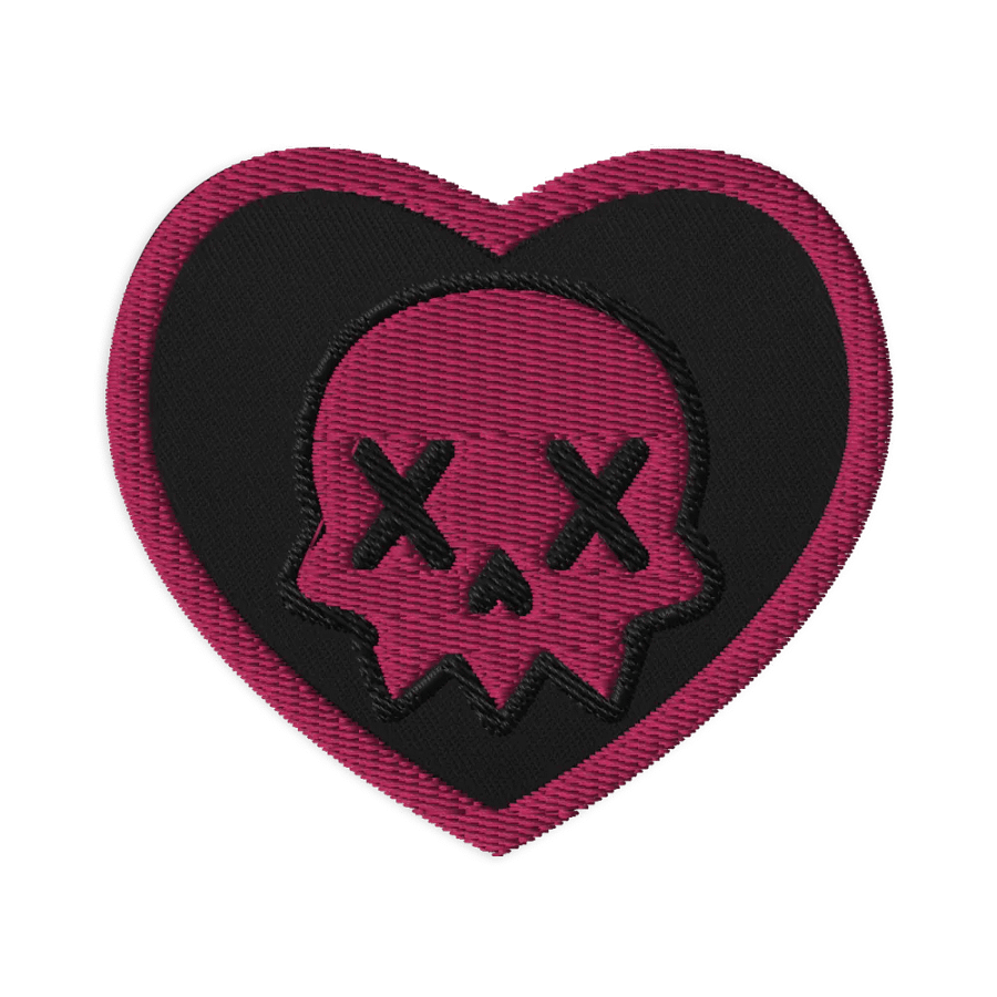 I <3 Skulls Patch product image (1)