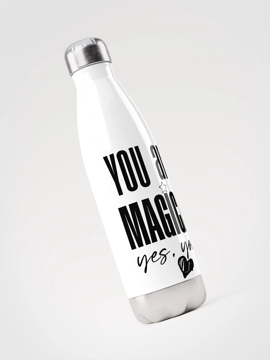 You are Magical Stainless Steel Bottle - white product image (3)