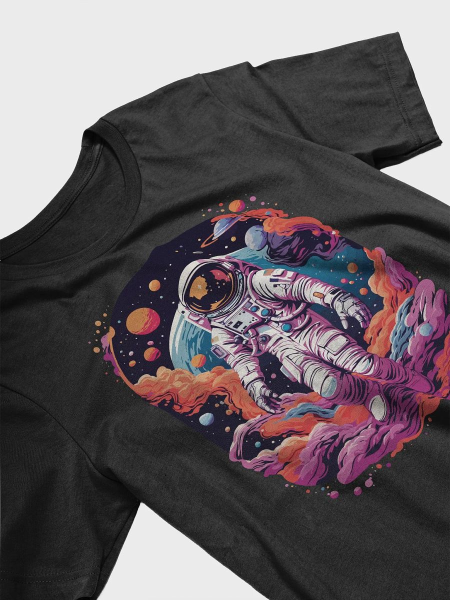 Astro Space Canvas T-Shirt product image (3)