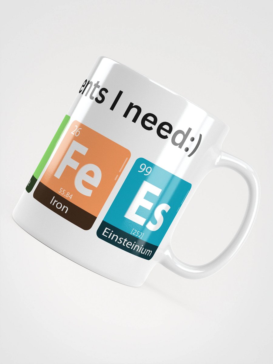 Elemental Coffee" Mug – Periodic Table Inspired Funny Science Gift product image (10)