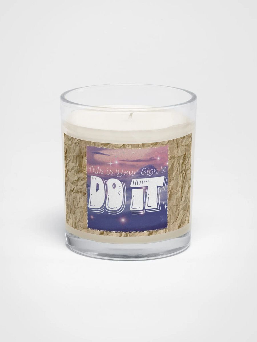 ✨ "This is Your Sign to Do It!" Candle – Positive Vibes with NCD 🌟 product image (1)