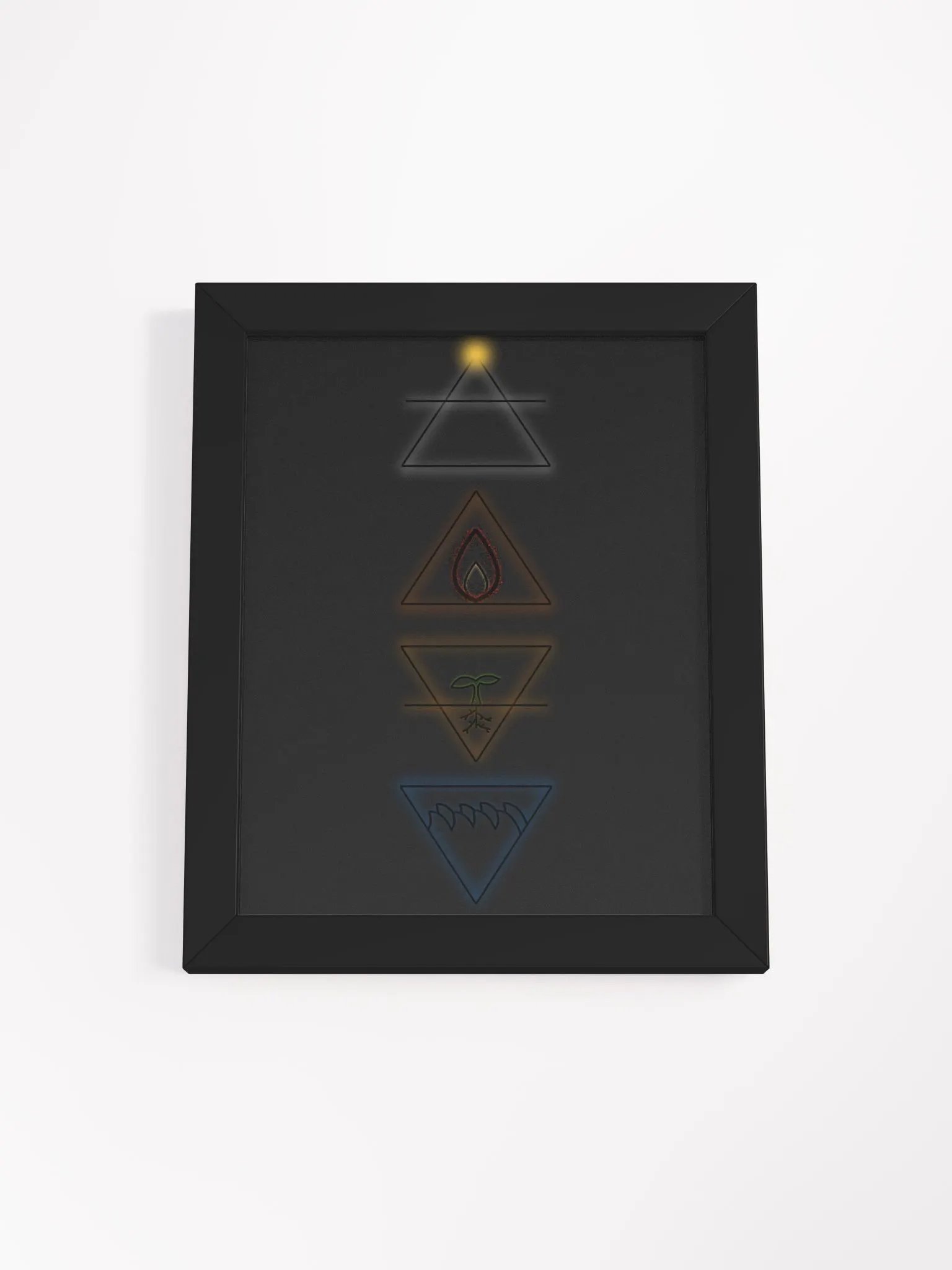 'Four Alchemy Elements in One' Art Poster product image (1)