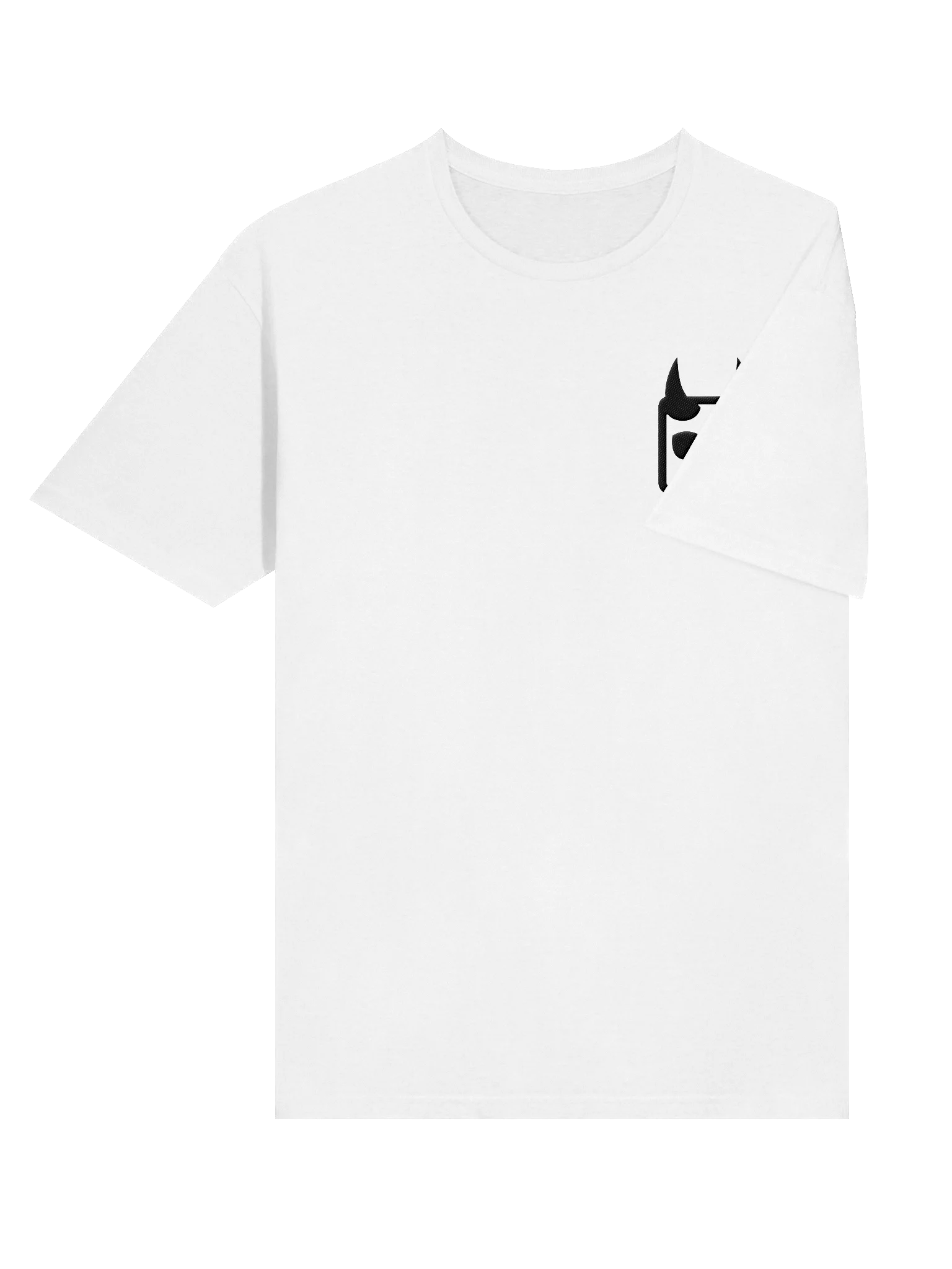 Minimalist Unisex T-Shirt Embroidered (Black) product image (6)