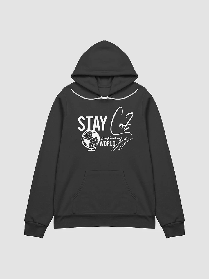 Stay CoZ Crazy World - Bella Canvas Hoodie product image (1)
