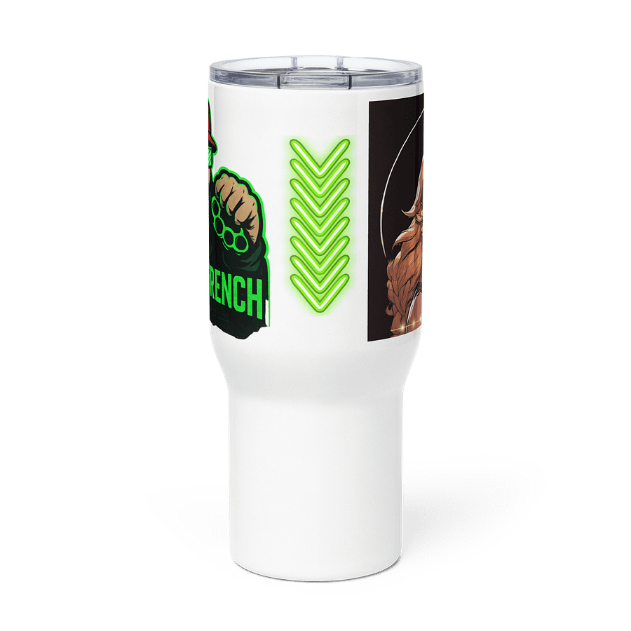 Neon Vibe Travel Mug - Athena Trench Edition product image (3)