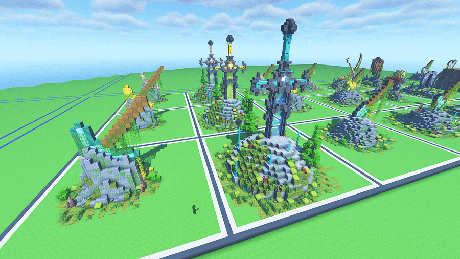 Weapons and Tools Statue Schematic Pack product image (5)