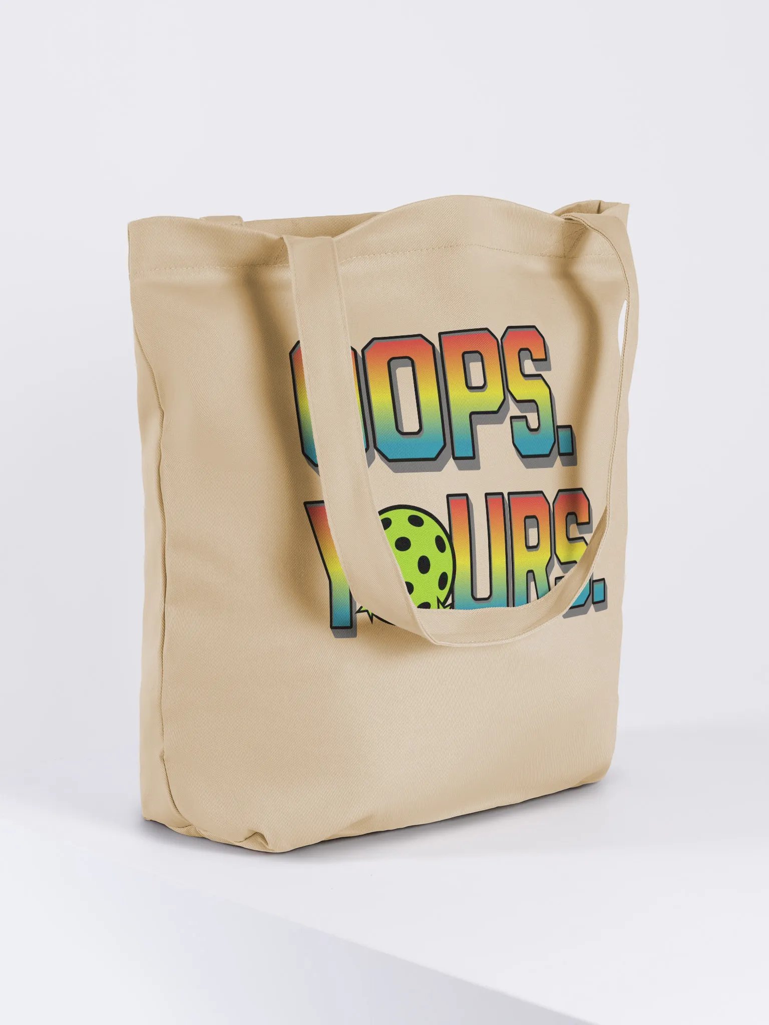 Oops Yours Pickleball Galactic Statement Eco Tote product image (4)