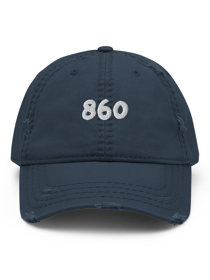 Connecticut Area Code Hat by Alexa Curtis – 860 or 203 product image (1)