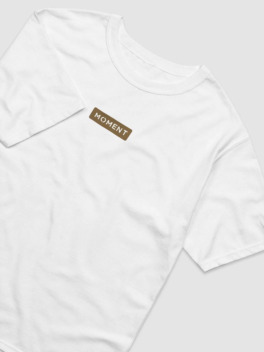 Moment Logo White Tee product image (2)