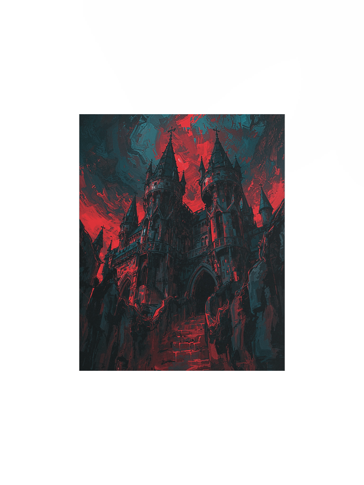 The Blood Sky Citadel Matte Poster product image (3)