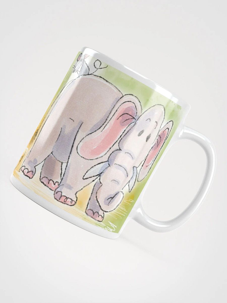Whimsical Hand Drawn Elephants Mug product image (11)