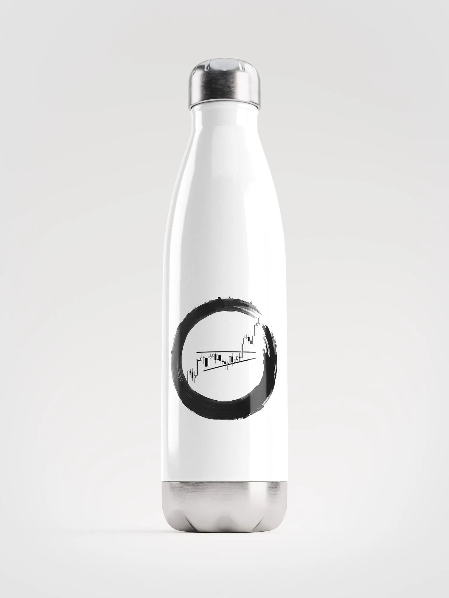 Stainless Steel Water Bottle (White) product image (1)