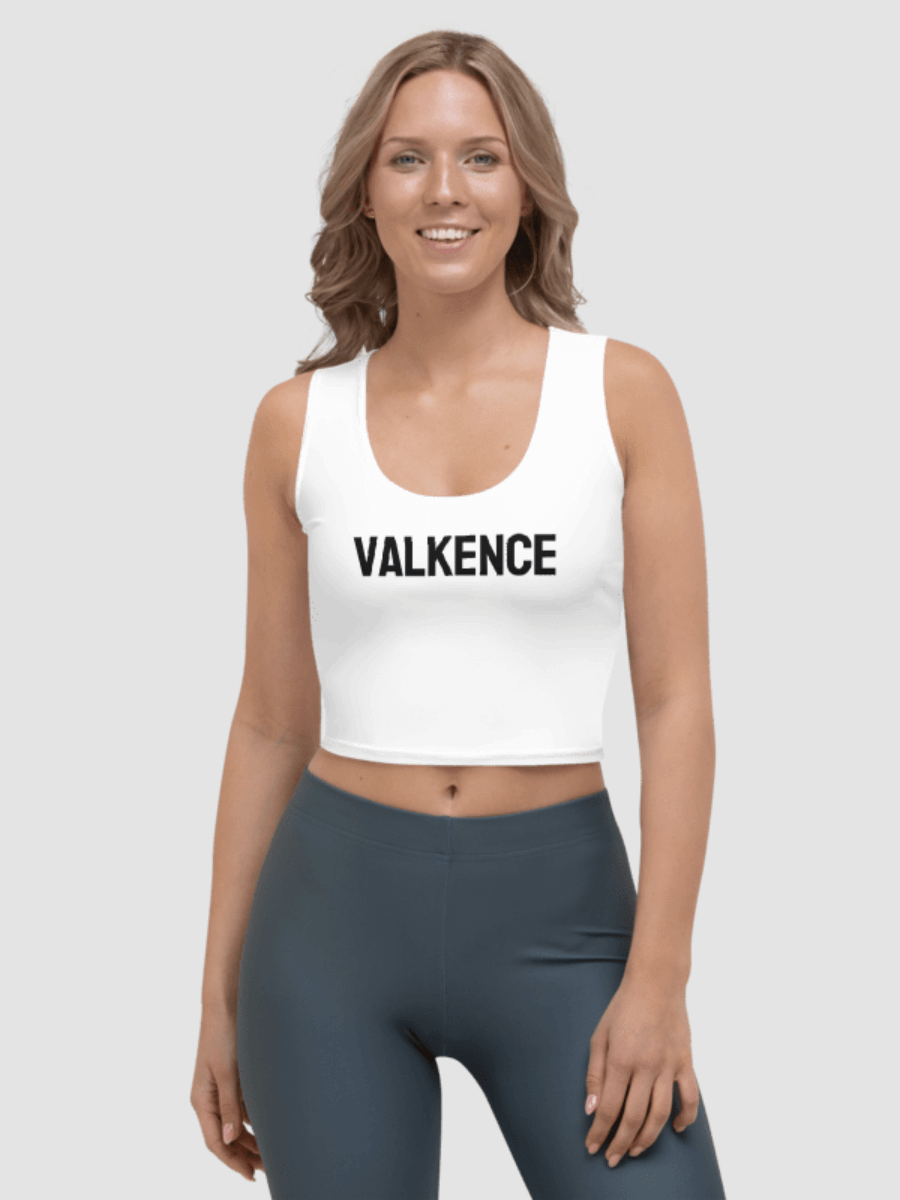 Signature Crop Top Tee - White product image (2)