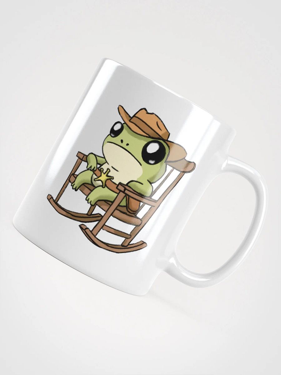 Cowboy Frog - Tumbleweeds Mug White product image (5)