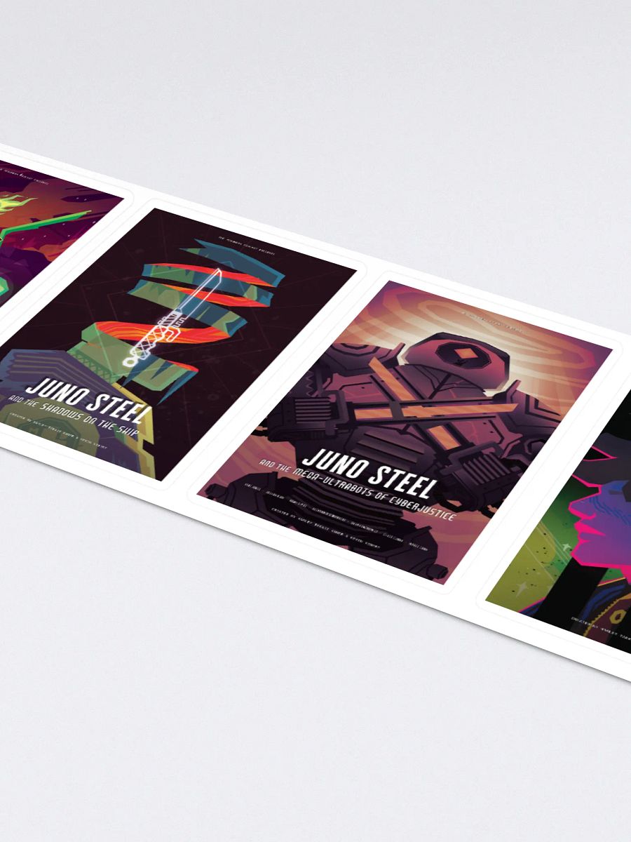 Juno Steel Season 3 Sticker Collection product image (4)