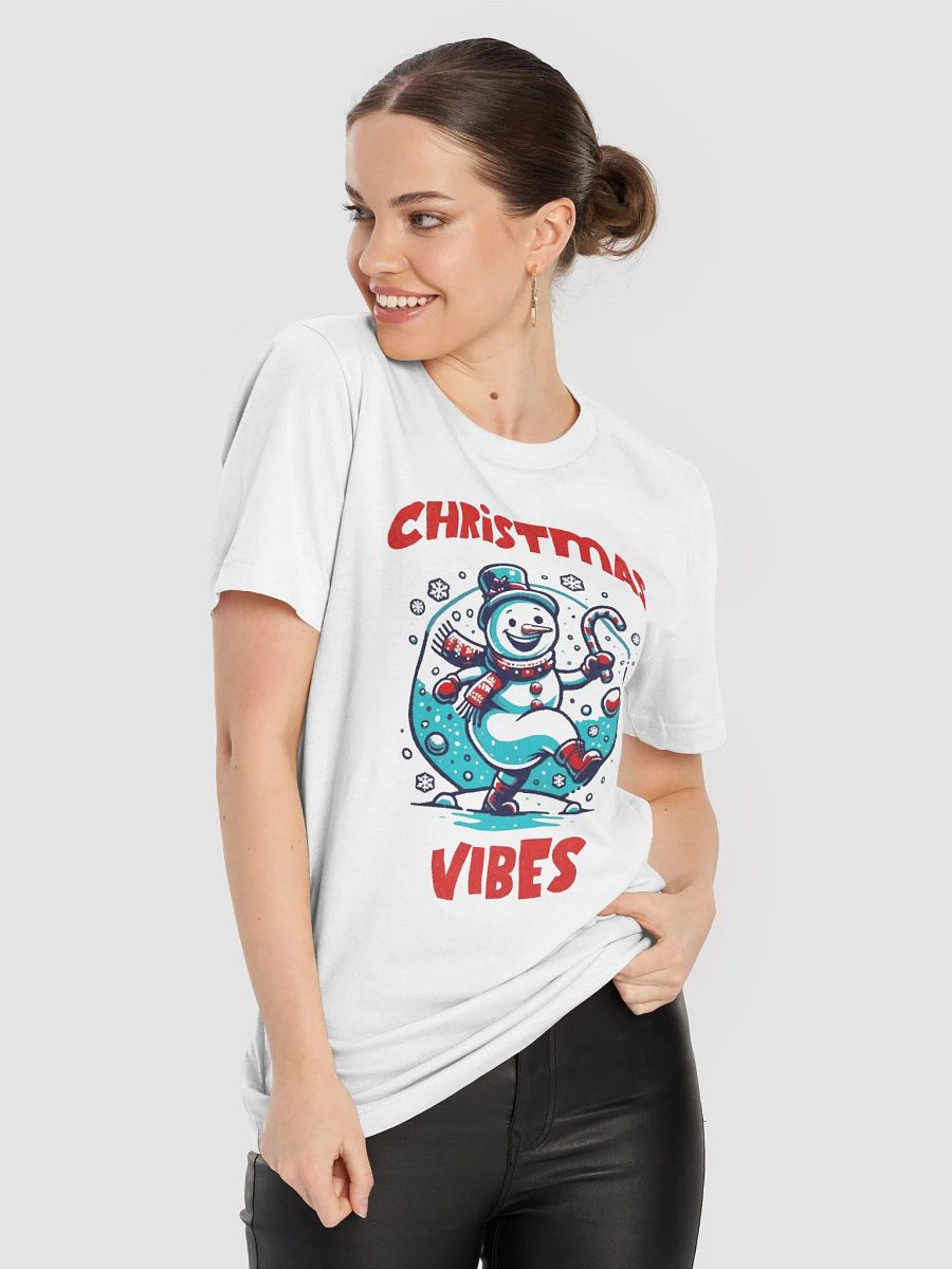 Christmas Vibes Snowman T-Shirt product image (8)