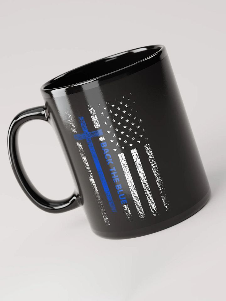 Back the Blue - Black Mug product image (1)