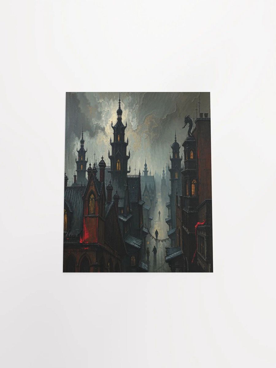 Gothic Cityscape Poster product image (9)