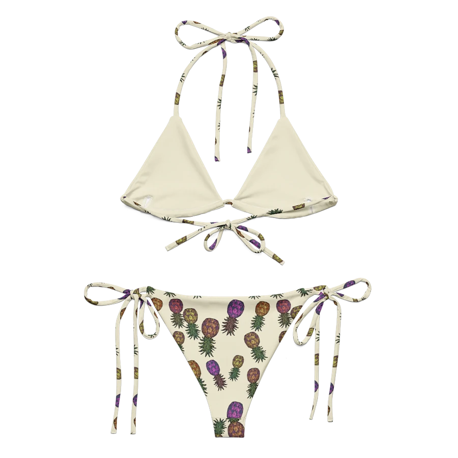 Upside-down Pineapple Swinger Pineapples Print Color Mix bikini product image (3)