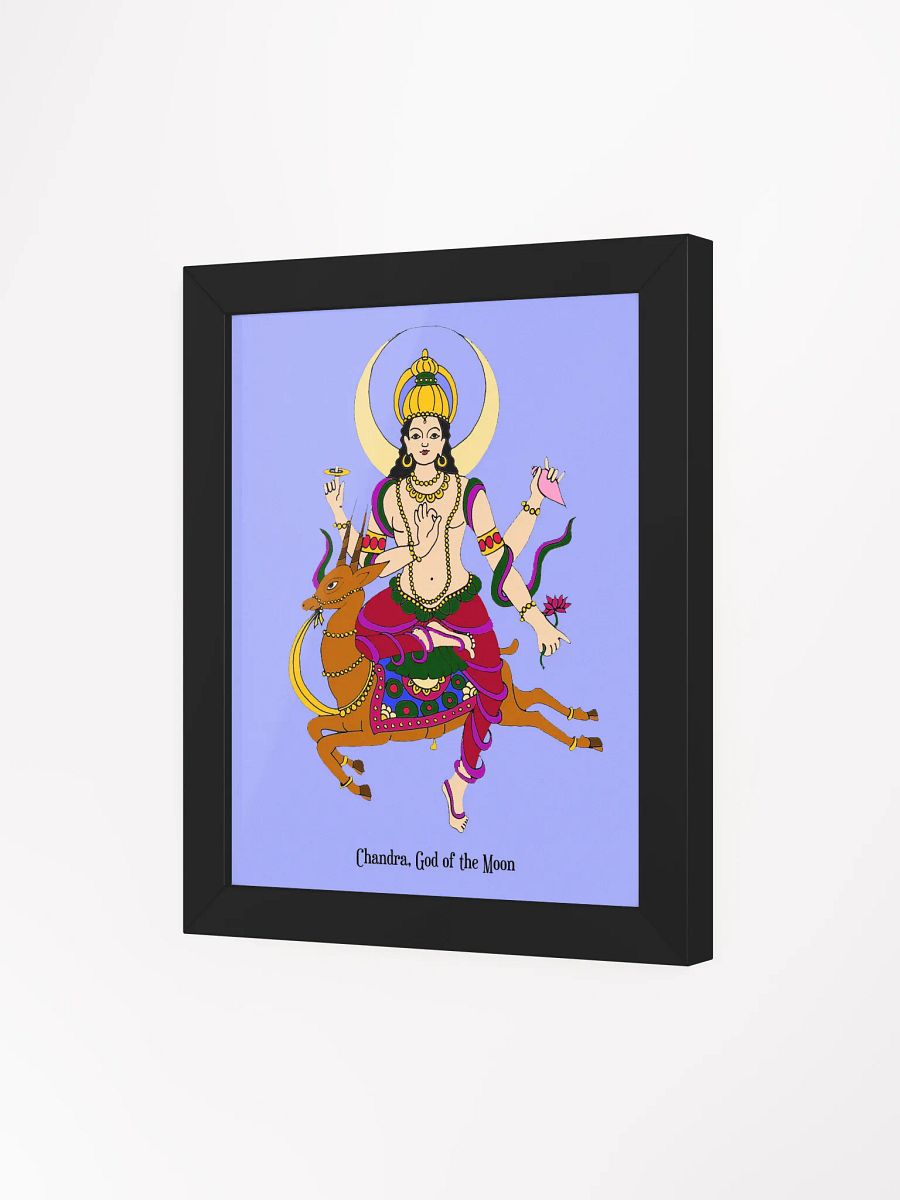 Chandra Moon God Framed Art product image (3)