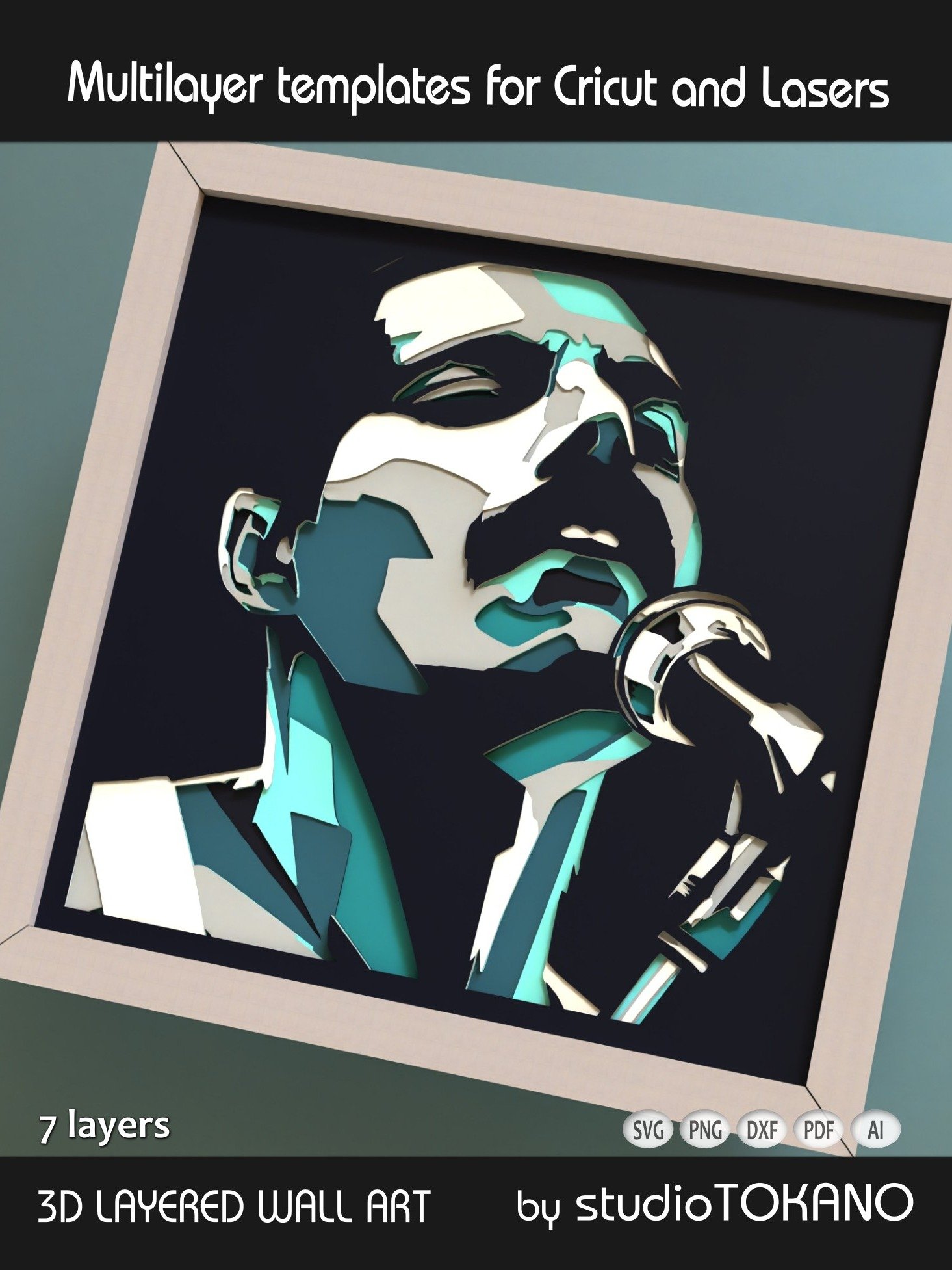 Freddie Multi layered Shadowbox product image (5)