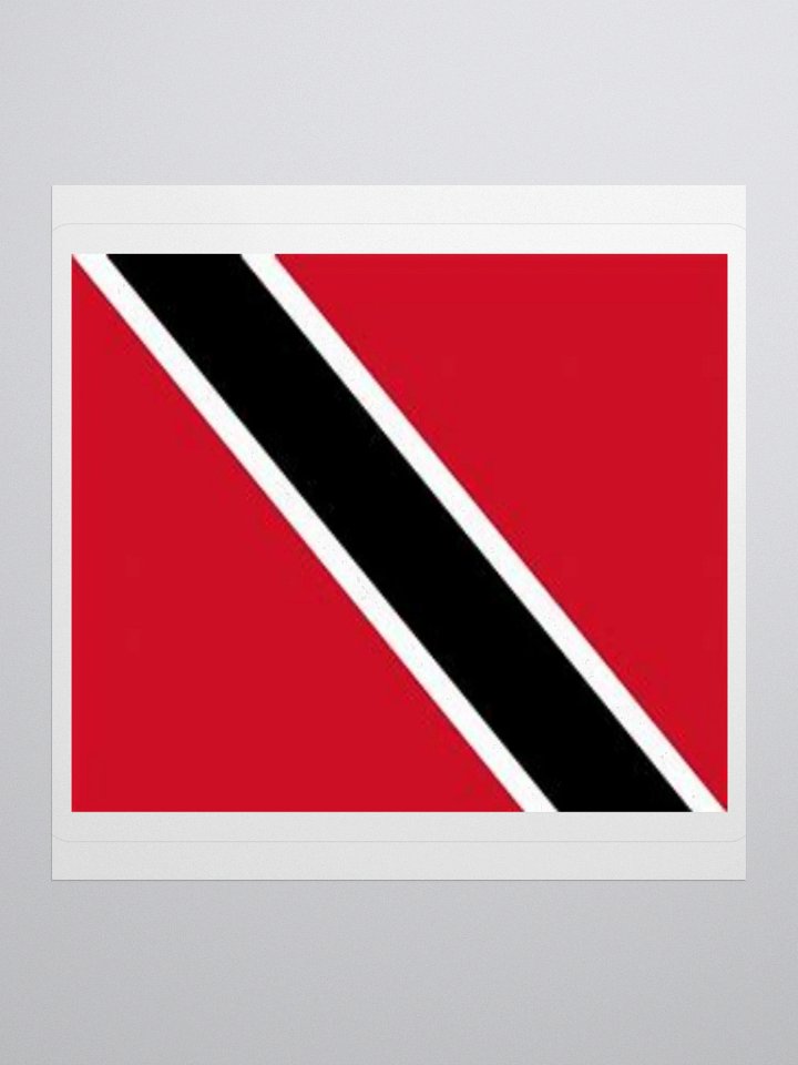 Trinidad and Tobago Flag Sticker - Premium Vinyl Design for National Pride product image (1)