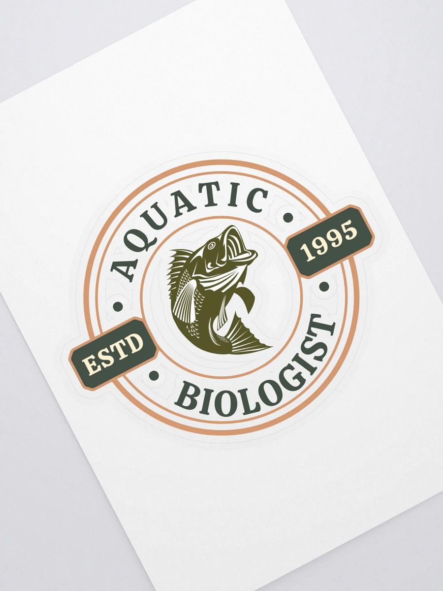 Aquatic Biologist Sticker product image (1)