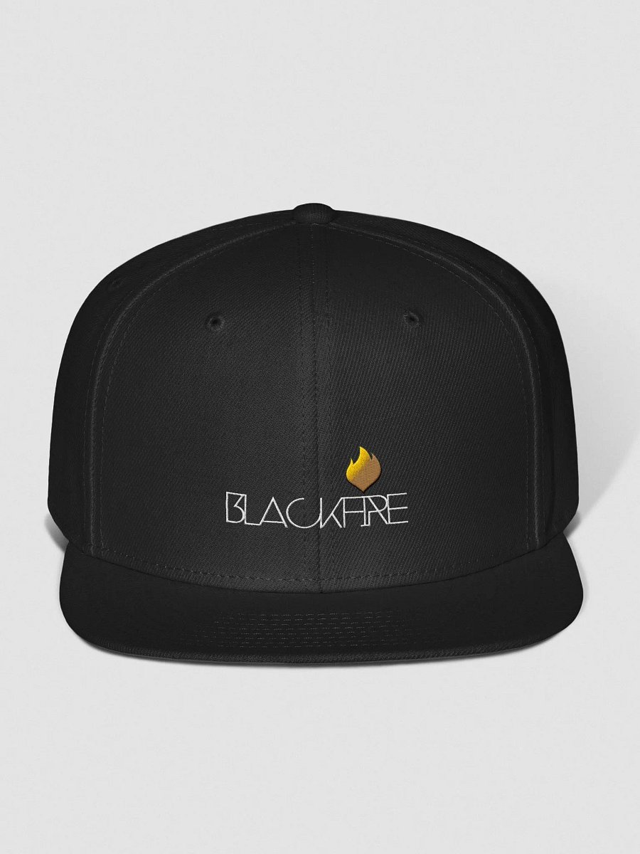 Stylish Cap with Blackfire Text & Gold Logo product image (6)