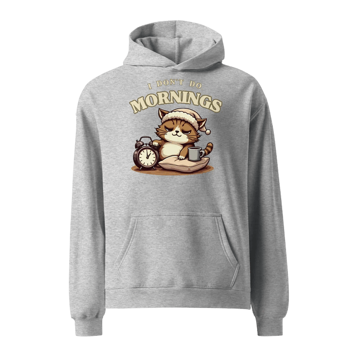 Lazy Cat Oversized Hoodie product image (4)
