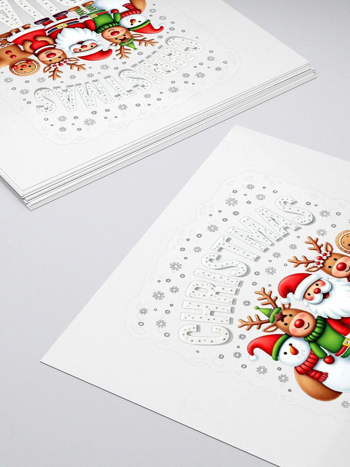Christmas Squad Kiss Cut Stickers product image (12)
