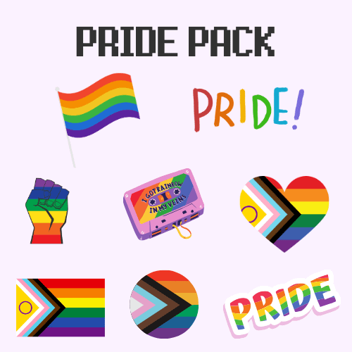 Pride Emote Pack product image (1)