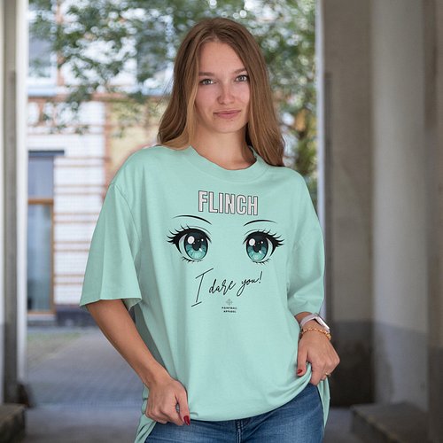 Flinch! I dare you, anime eyes have you in their crosshairs. #paintball #anime #kawaii #streetwear #urbanclothing #paintballe...