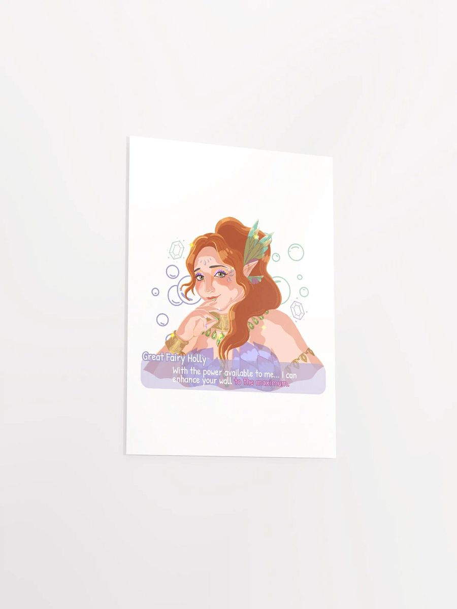 Great Fairy Holly Matte Poster product image (3)