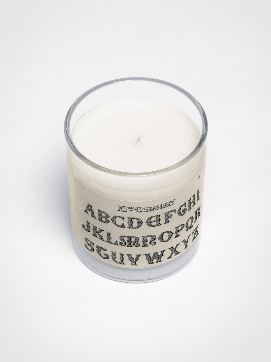 XIth Century Alphabet. Soy Wax Candle product image (3)