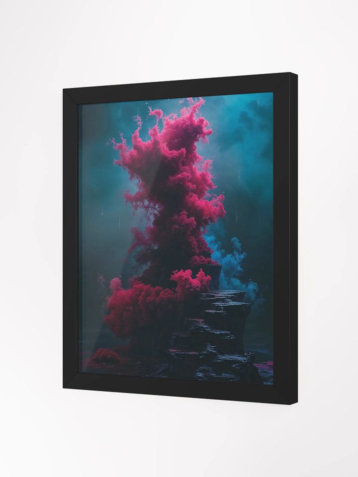 Crimson Bloom Ascension Framed Print product image (7)