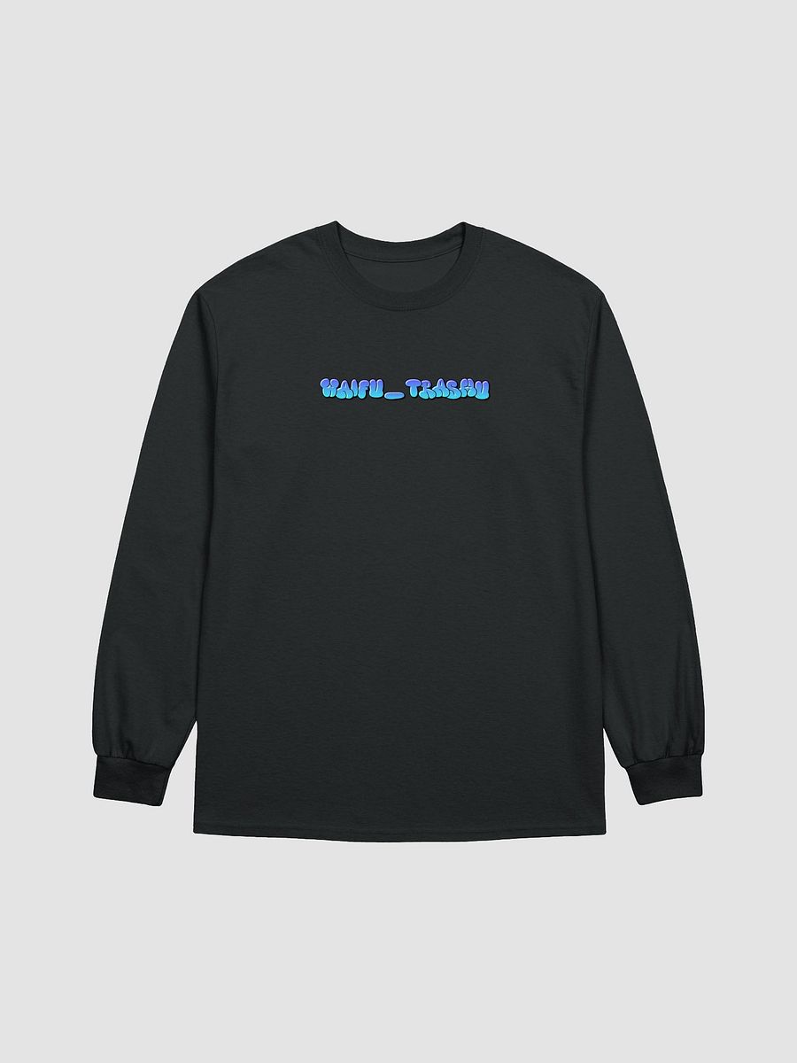 Waifu Trashu Anime Logo Long Sleeve Tee product image (2)