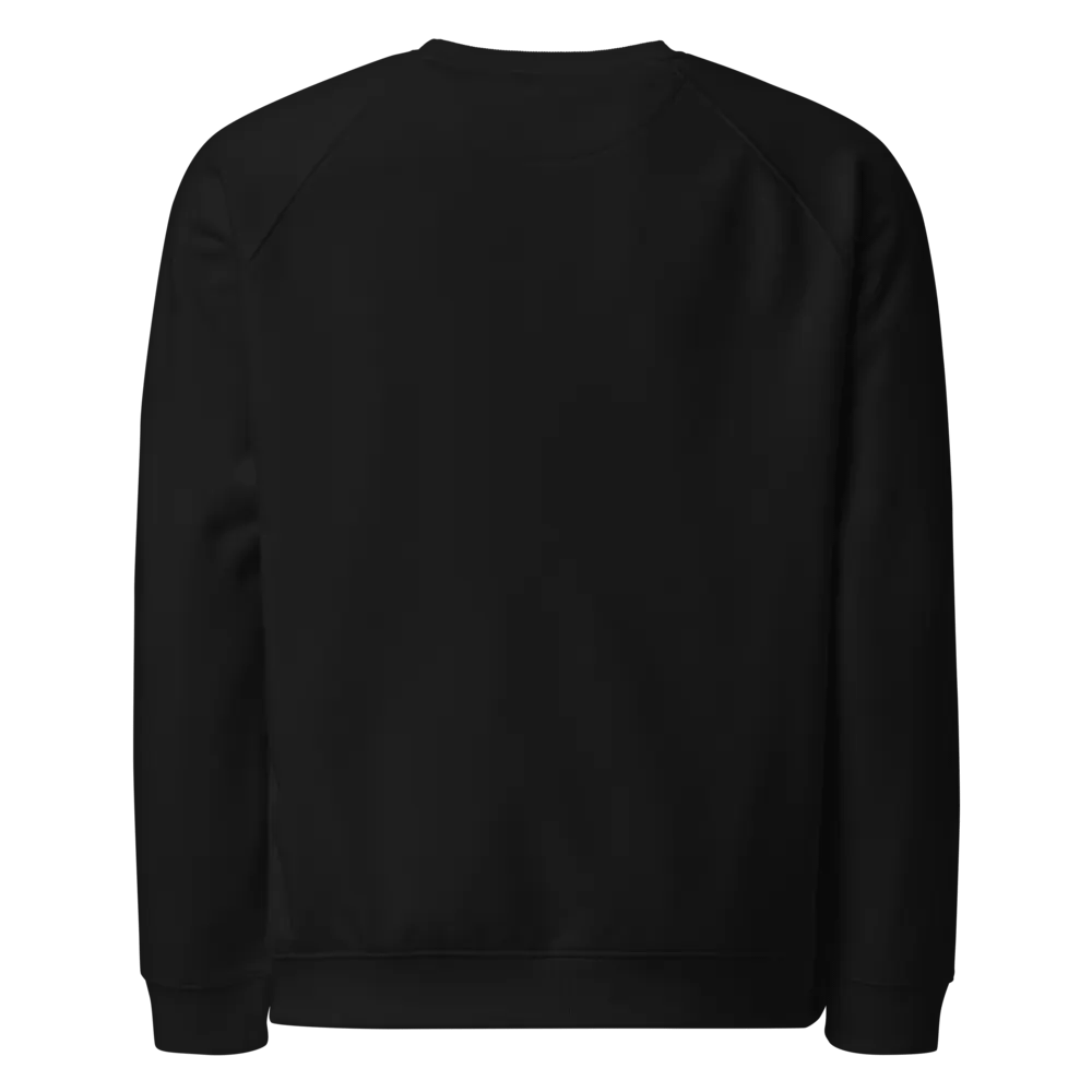 Mysterious Man Hat Illustration Organic Sweatshirt product image (3)