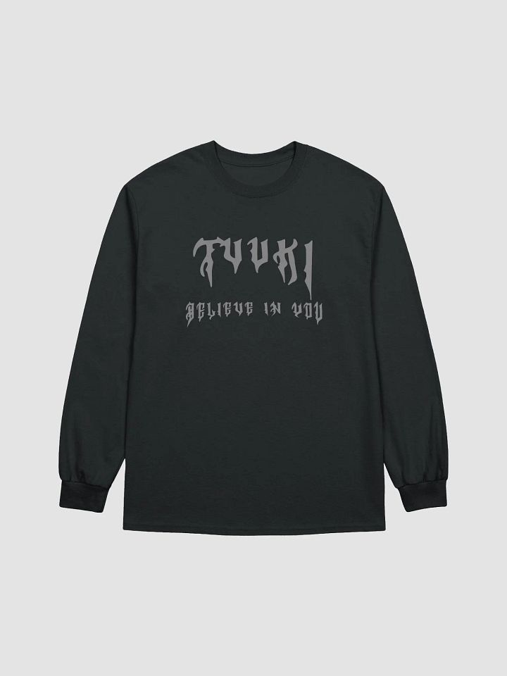 TVUKI BELIEVE IN YOURSELF long sleeve tee product image (1)