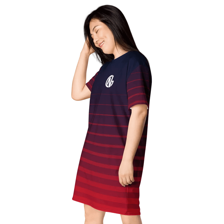 Women's Striped N-Logo T-Shirt Dress product image (5)