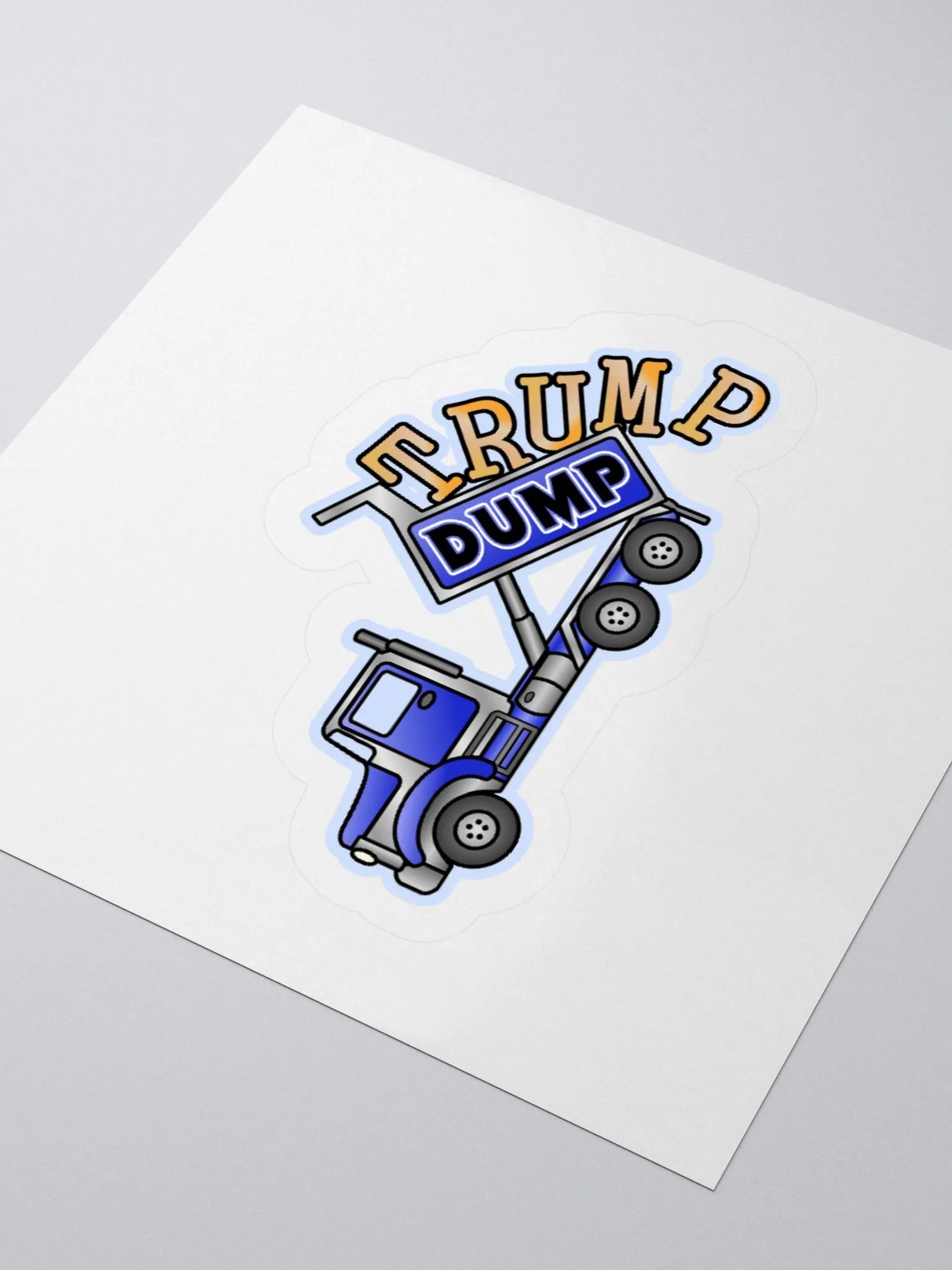 DUMP T STICKER product image (9)