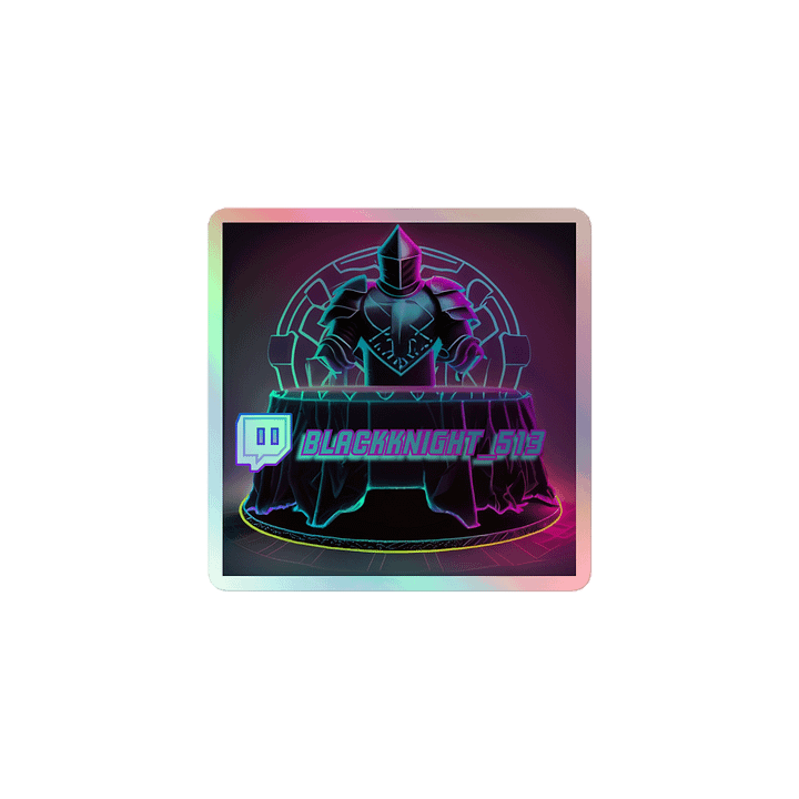 Kiss-Cut Holographic Sticker Sheet 3 product image (1)