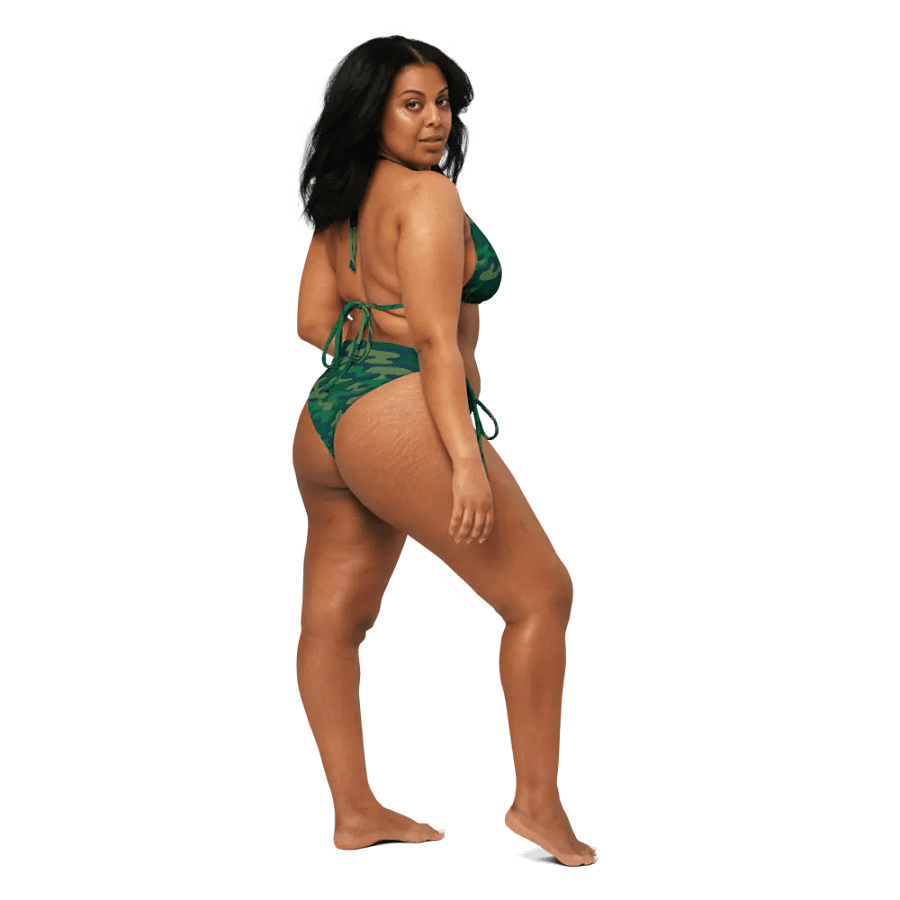 GAS Camo Orange Logo Bikini Set product image (6)