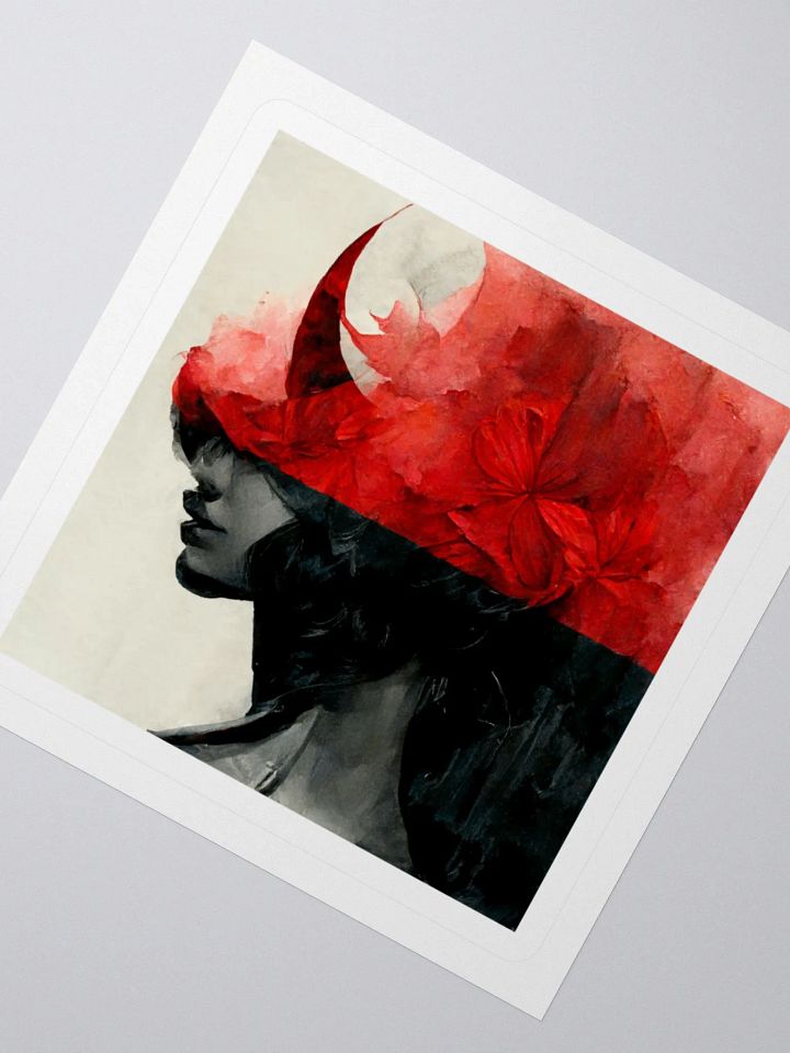 Floral Obscurity Kiss Cut Stickers product image (6)