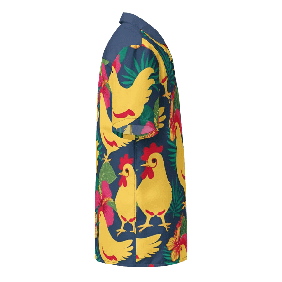 Tropical Chicken Paradise Hawaiian Shirt product image (4)