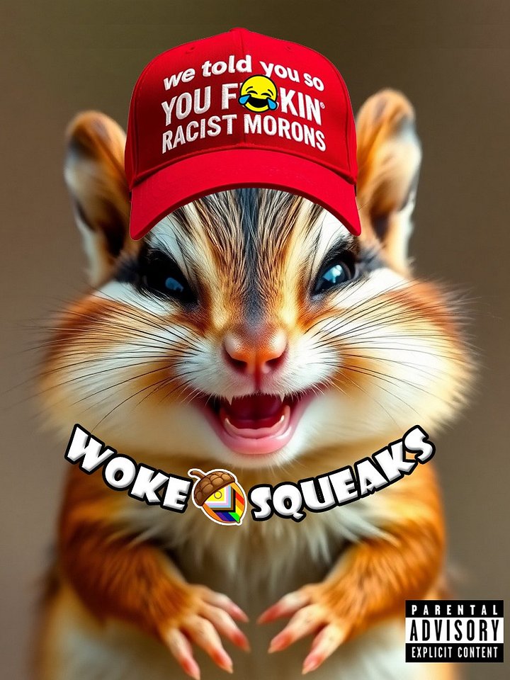 F**k MAGA Chipmunk Troll Tune product image (1)