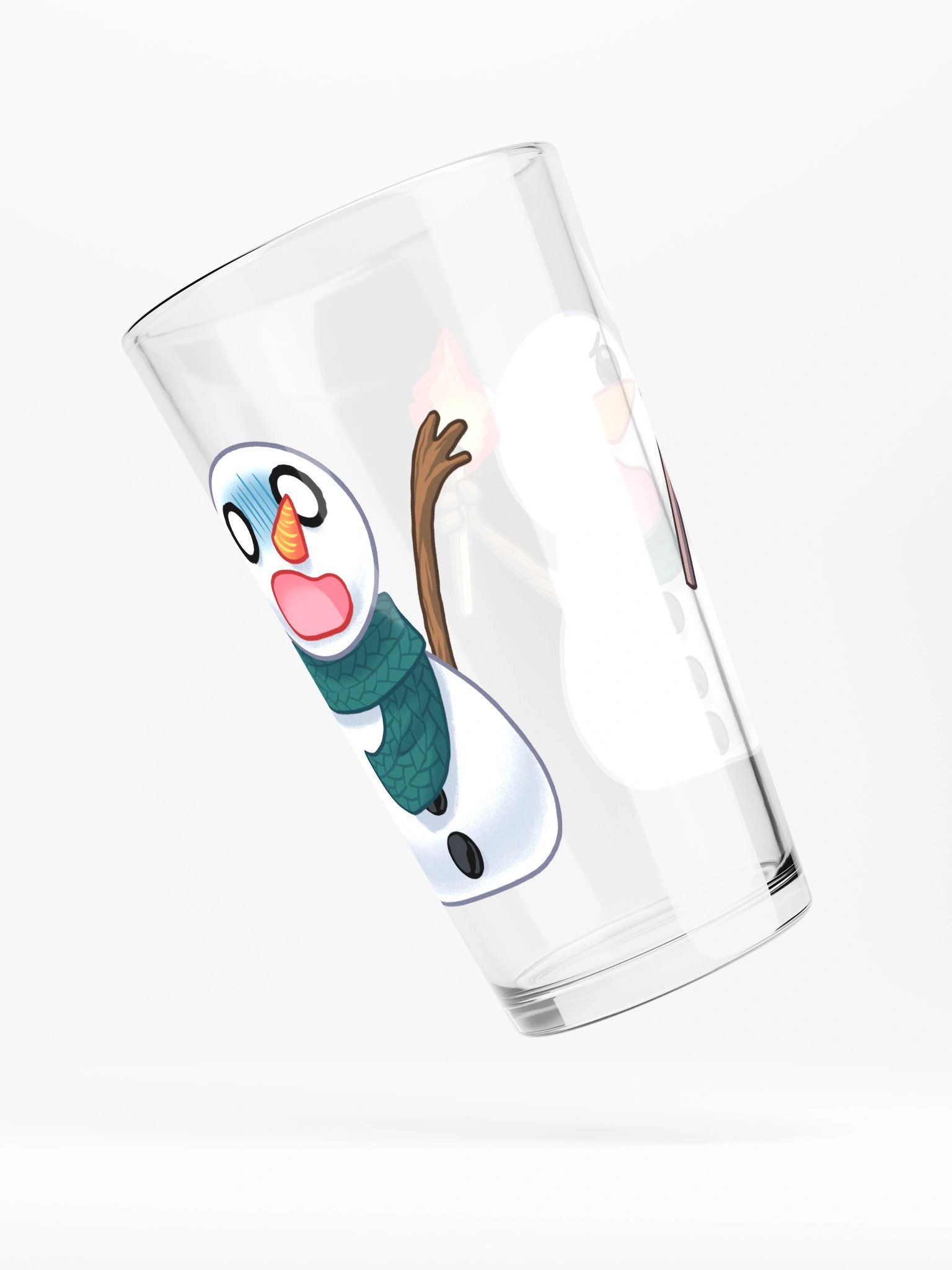 Panic & Riot Snowmen Glass product image (2)